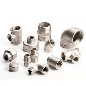 S.S. THREADED CAST PIPE FITTING